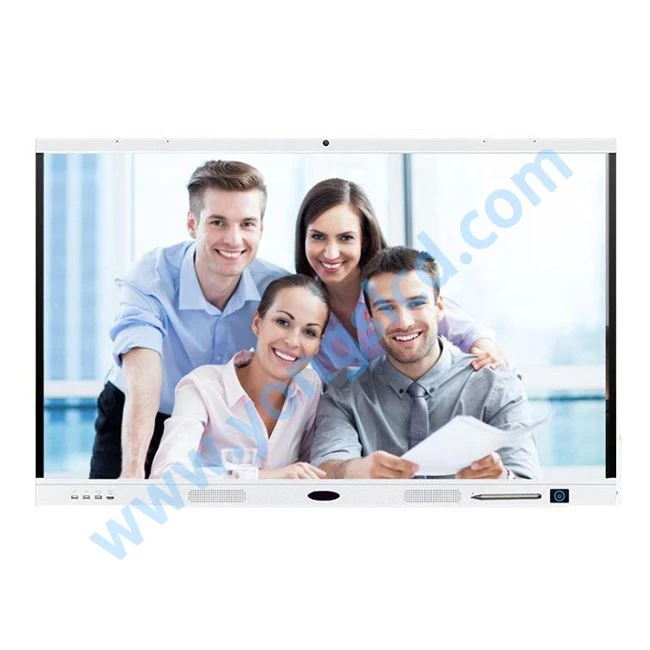 20 Points 75.0 Inch Interactive Touch Screen Smart Class Whiteboard
