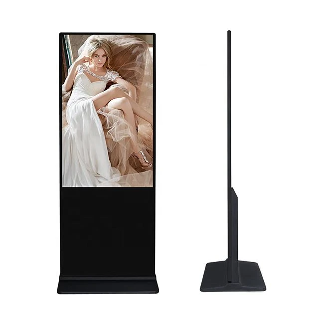 65 Inch Infrared Touch Screen Digital Signage And Displays Kiosk Advertising Equipments