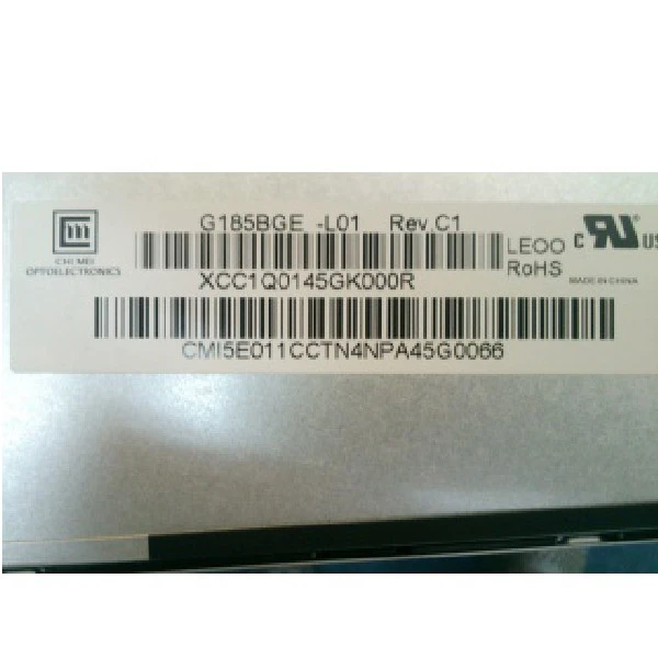 18.5 Inch A-Si TFT-LCD G185BGE-L01 LCD Display