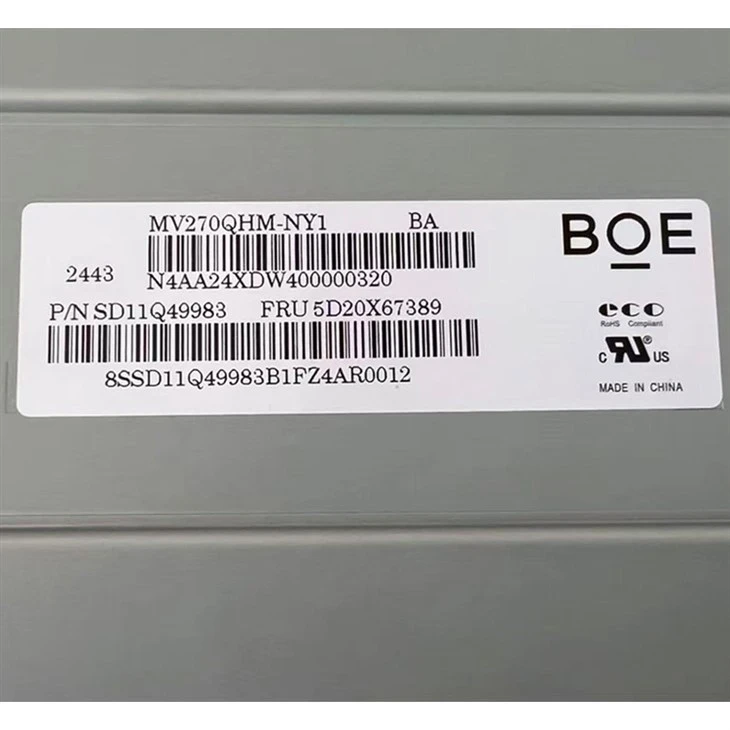 New MV270QHM-NY1 TFT LCD Screen factory